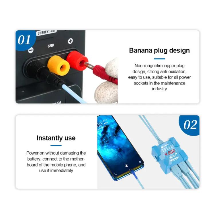 SUNSHINE iBoot C For Android 8V High Voltage Power Supply Test Boot Line Cell Phone Repair Tool Battery Cable HW Boot Cable - free shipping - PMC Jewellery - Order now!