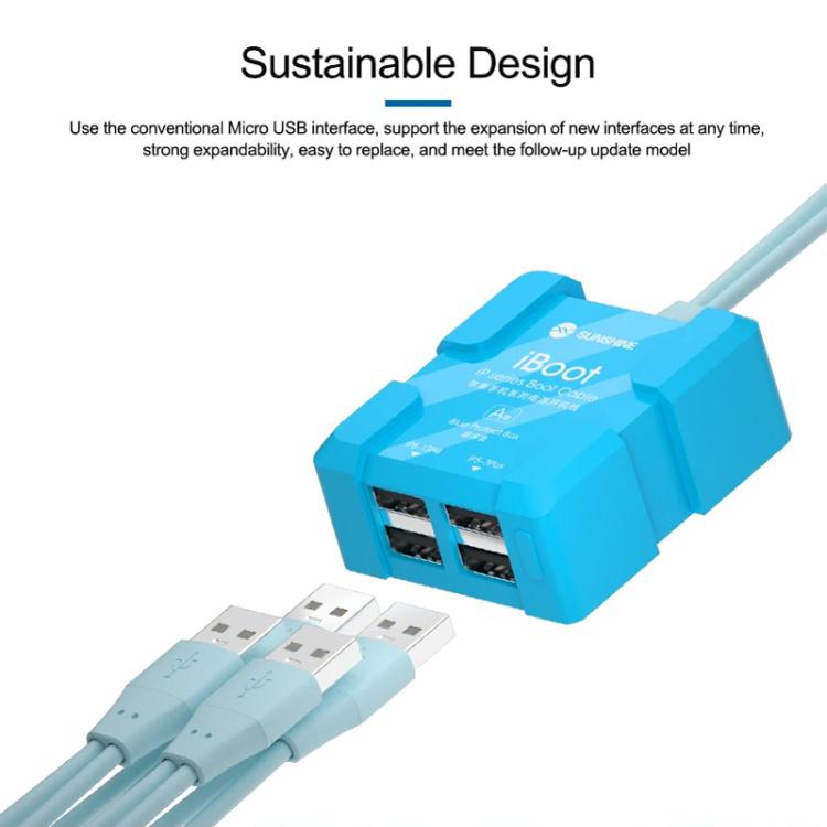 SUNSHINE iBoot A For iPhone Battery Power Supply Test Boot Cable Cell Phone Repair Boot Control Line - free shipping - PMC Jewellery - Order now!