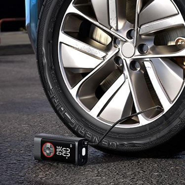ATJ-004 Smart Wireless Digital Display Portable Car Tire Pump Multi-Function Inflator(Lithium Battery Model) - Inflatable Pump by PMc TechLife | Online Shopping South Africa | PMc TechLife | Buy Now Pay Later Mobicred