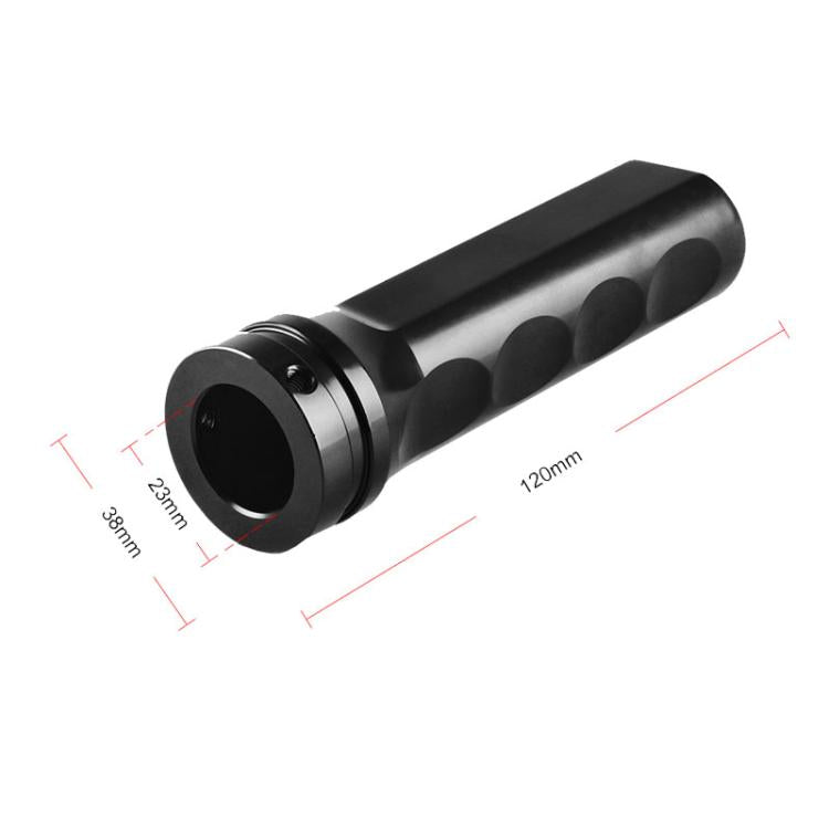 Car Modified Sluminum Slloy Handbrake Cover Universal Handbrake Handle Protector(Black)