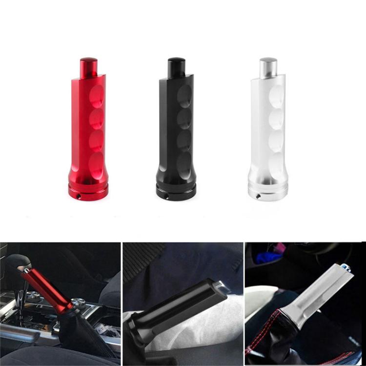 Car Modified Sluminum Slloy Handbrake Cover Universal Handbrake Handle Protector(Red)