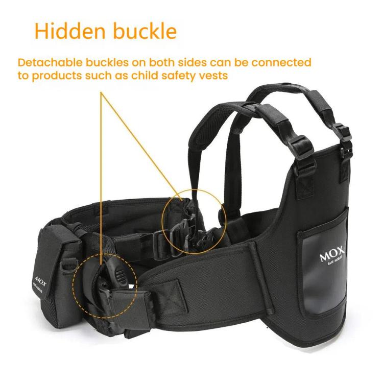 MOXPEER Motorcycle ATV Rear Passenger Safety Belt Handle