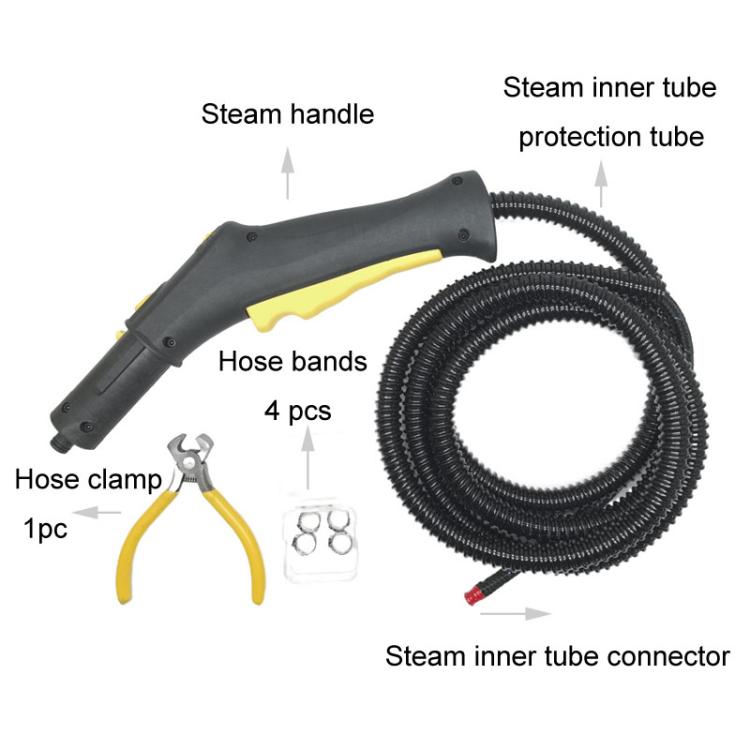 7pcs / Set For Karcher SC4 / SC2 / SC3 / CTK10 / STK20 Steam Cleaner Switch Control Handle Hose(Gray) - free shipping - PMc TechLife - Order now!