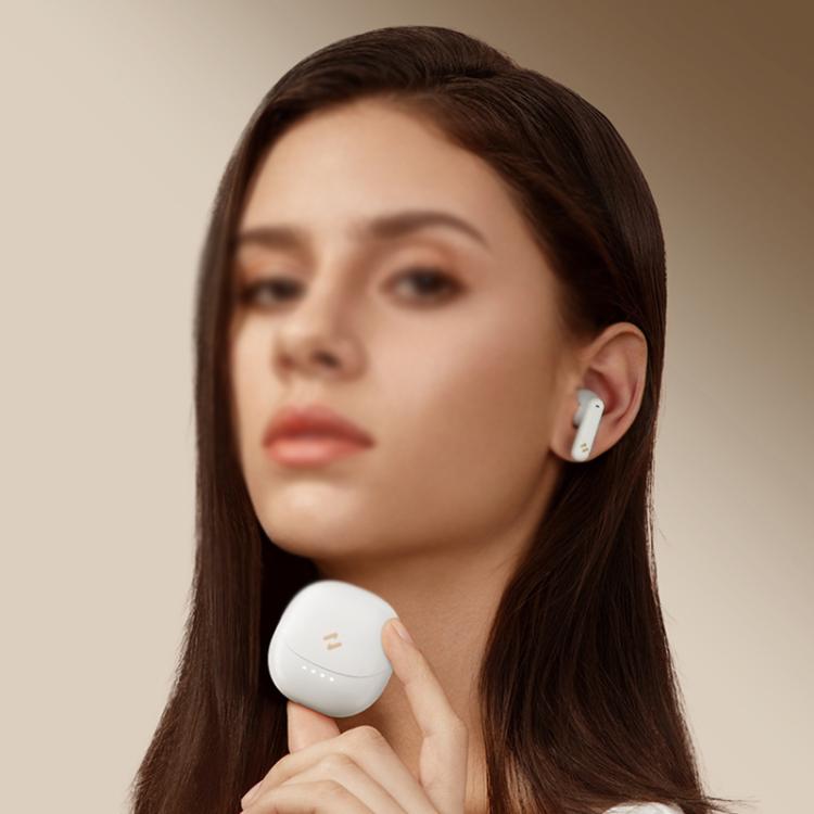 Havit E9 Semi-In-Ear ENC Noise Reduction Wireless Bluetooth Earphones, Color: White-Flagship Edition - Bluetooth Earphone by Havit | Online Shopping South Africa | PMC Jewellery | Buy Now Pay Later Mobicred