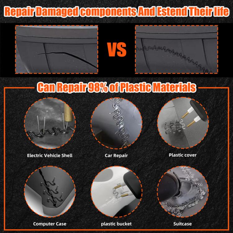 Lithium Plastic Welding Machine Rechargeable Cordless Car Bumper Plastic Repair Welder Parts Repair Tool, Spec: Blue Plastic Boxed - Hand Tool Sets by PMc TechLife | Online Shopping South Africa | PMc TechLife | Buy Now Pay Later Mobicred