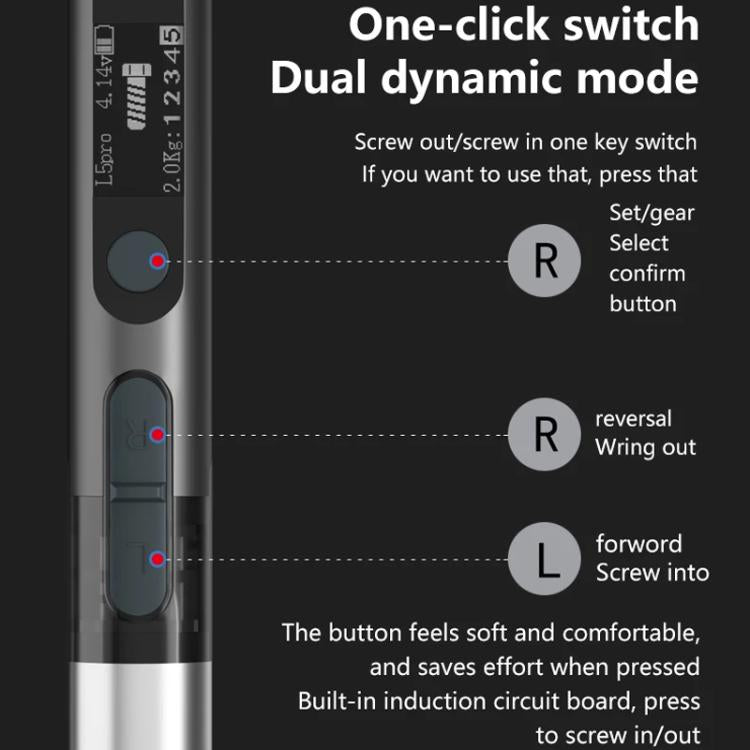 MaAnt L5Pro With 24 Batches Multi-Function Small Electric Screwdriver Set For Mobile Phone Repair