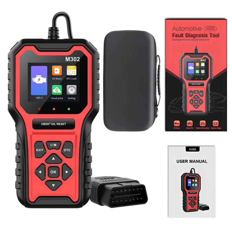 M302 Car Oil Reset Code Reader Automotive Maintenance Light Zero Reset Fault Diagnosis Tool - Code Readers & Scan Tools by PMc TechLife | Online Shopping South Africa | PMc TechLife | Buy Now Pay Later Mobicred