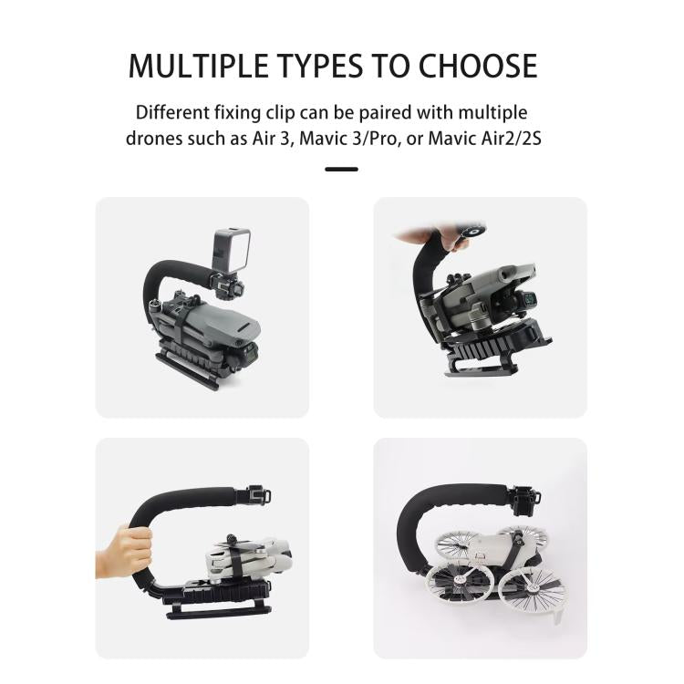 For DJI Air 3 / Air 3S CQT U-shape Handheld Stabilizer Kit For Cinematic Shots, Wedding Videography & Daily Vlogging - free shipping - PMC Jewellery - Order now!