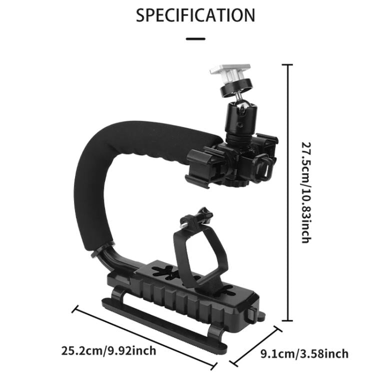 For DJI Air 3 / Air 3S CQT U-shape Handheld Stabilizer Kit For Cinematic Shots, Wedding Videography & Daily Vlogging - free shipping - PMC Jewellery - Order now!