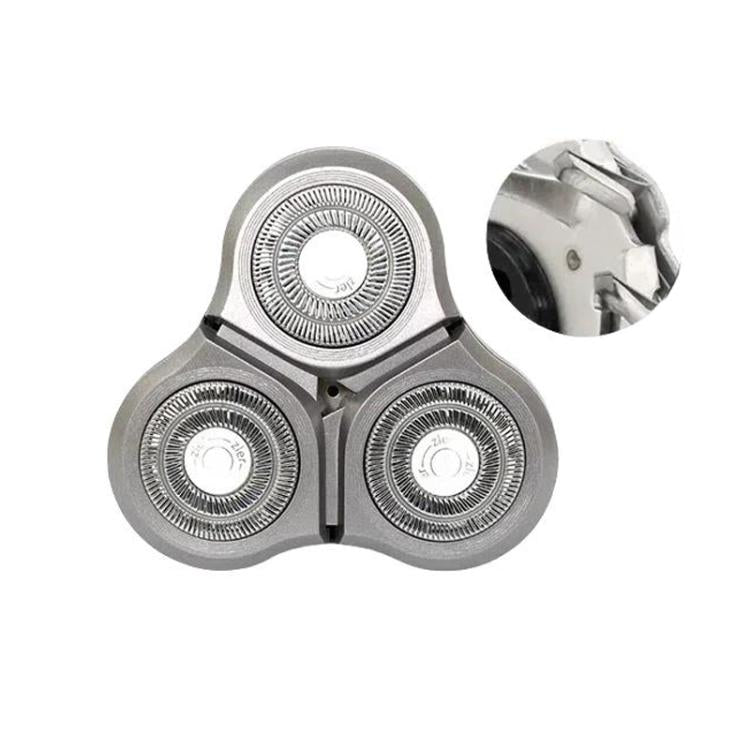For Xiaomi Mijia S300 / S500 / S500C / MJTXD01SKS Electric Shaver Blade Head Replace Accessories, Style: Upper Half Head ( With Dual Layer Blade )