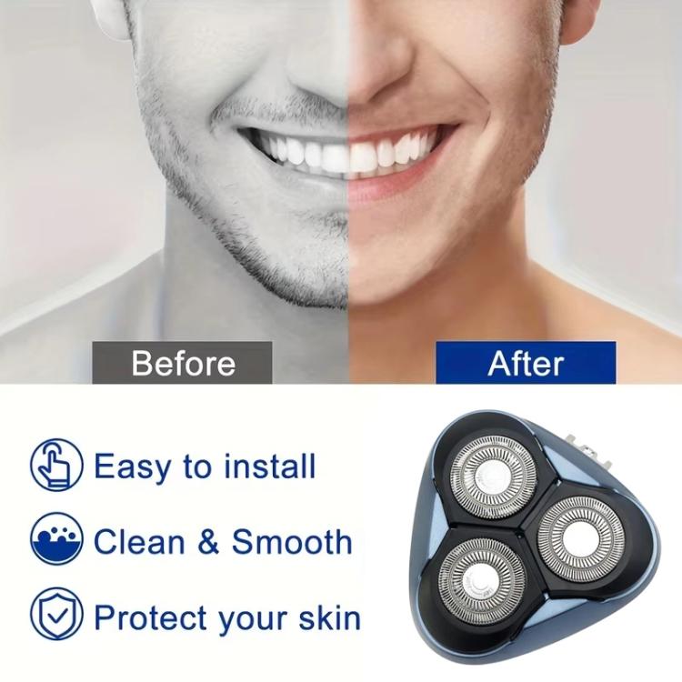 For FLYCO FS311 Whole Head Shaving Razor Blade Head Accessories Replacement Parts - free shipping - PMc TechLife - Order now!