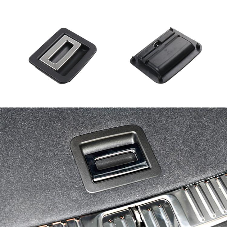 For 2010-2016 Porsche Cayenne / Paramera Car Boot Carpet Buckle Trunk Puller 95855111500, Style: Metal Model Black