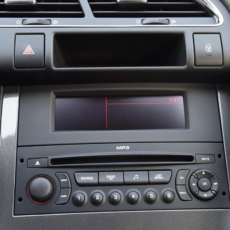 For 307 C4 Triumph 3008 Car Driving Computer Screen Frame Center Multi-function Screen Navigation Frame(Without Screws) - Accessories by PMC Jewellery | Online Shopping South Africa | PMC Jewellery | Buy Now Pay Later Mobicred