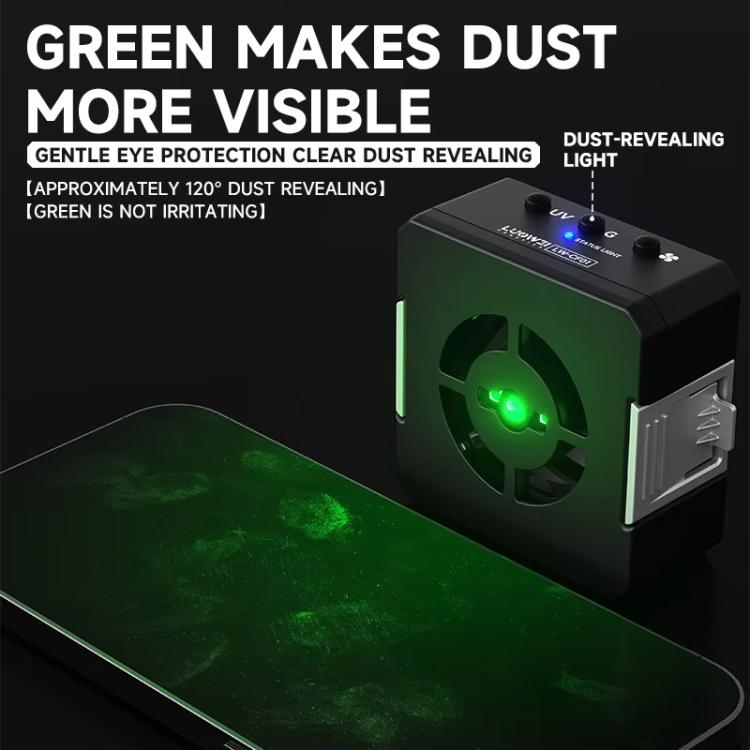 LUOWEI CF01 Cell Phone Repair 3 In 1 UV Curing Lamp Cooling Smoke Extractor Fan Dust Developer Lamps - free shipping - PMC Jewellery - Order now!