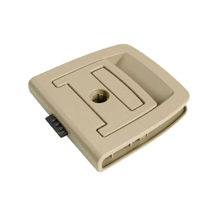 For BMW X5 E70 / X6 E71 E72 Car Boot Handle Inside Trunk Lid Bottom Plate Handle 51479120283(With Lock Hole Beige)