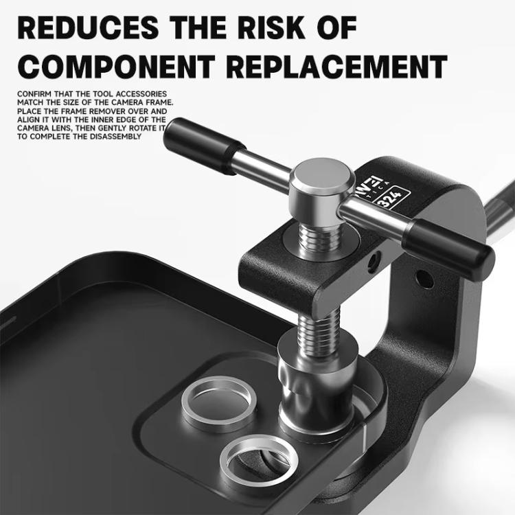 For iPhone Series LUOWEI LW-324 Camera Frame Remover Remove Cell Phone Rear Camera Without Grinding Damage - free shipping - PMC Jewellery - Order now!