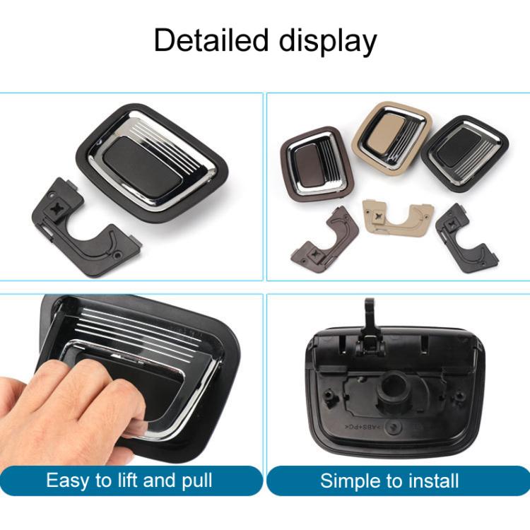 For Mercedes-Benz A / B / C / GLC / CLA / GLA / ML / GL / GLS / GLE Car Trunk Inside Puller Luggage Boot Switch 0996800284(Coffee Brown)