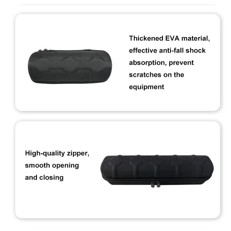 EVA Hard Shell Portable Watch Storage Box Jewelry Watch Dustproof Bag, Spec: 3-grids Special 23x9.5x8.5cm