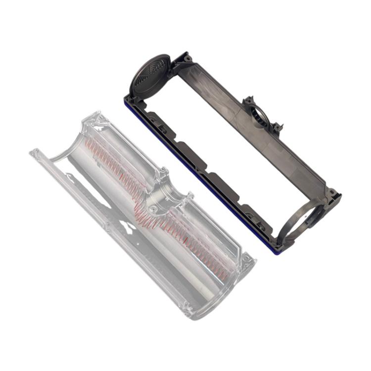 For Dyson V8 / V10 Vacuum Cleaner Anti-Tangle Direct Drive Floor Brushes Transparent Body Parts, Style: Shell Kits