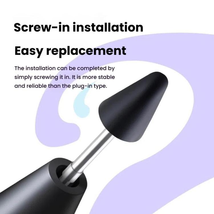 For Xiaomi Pad 6S Pro / Max 14 Focus Pen Replacement Tip Pencil Nibs, Spec: Native Black