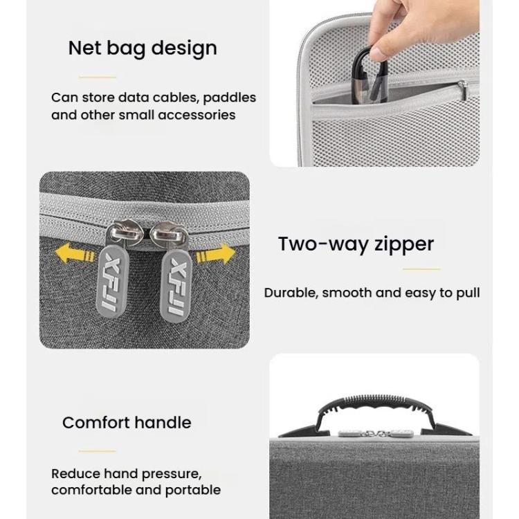 For DJI Flip XFJI Smooth Fly Portable Storage Bag Handheld Shoulder Bag(Gray) - free shipping - PMC Jewellery - Order now!