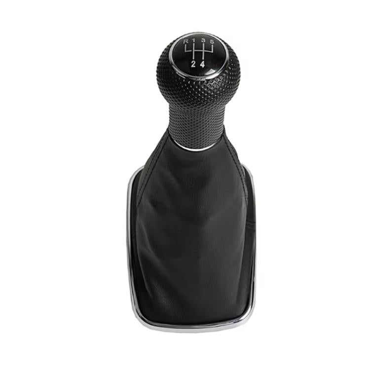 For Volkswagen Golf MK4 Gear Lever Hand Ball, Caliber: 12mm(Electroplating Black Line 5 Speed)