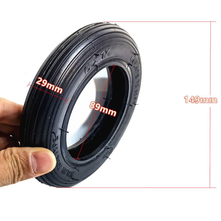 6 X 1 1 / 4 Electrical Scooter Mini Battery Bike Thickened Tire Accessories, Style: Outer Tire - free shipping - PMc TechLife - Order now!
