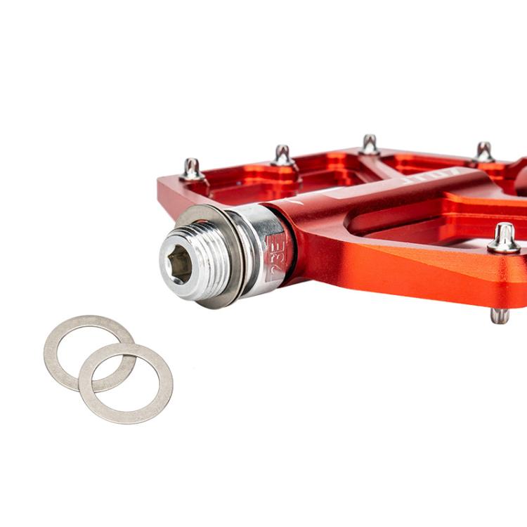 20pcs ZTTO Bicycle Pedal Stainless Steel Washer Mountain Bike Disc Protection Gasket