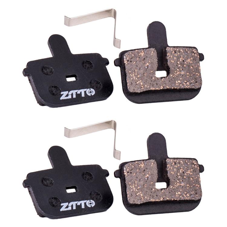 2pairs ZTTO Bicycle Disc Braking Pads Mountain Bike Semi-Metallic Resin Brake Pads, Model: MS-11E