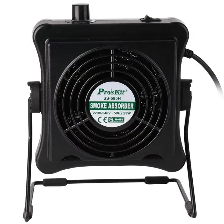 ProsKit SS-595H Soldering Fume Extractor With Blowing/Suction, Adjustable Wall/Desk Mount