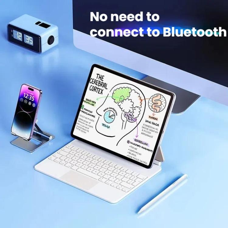 For Xiaomi Redmi Pad SE Tablet Stylus Pen, Capacitive POM Tip, Type-C Rechargeable for Precise Writing & Drawing With 2 Replacement Heads - free shipping - PMC Jewellery - Order now!