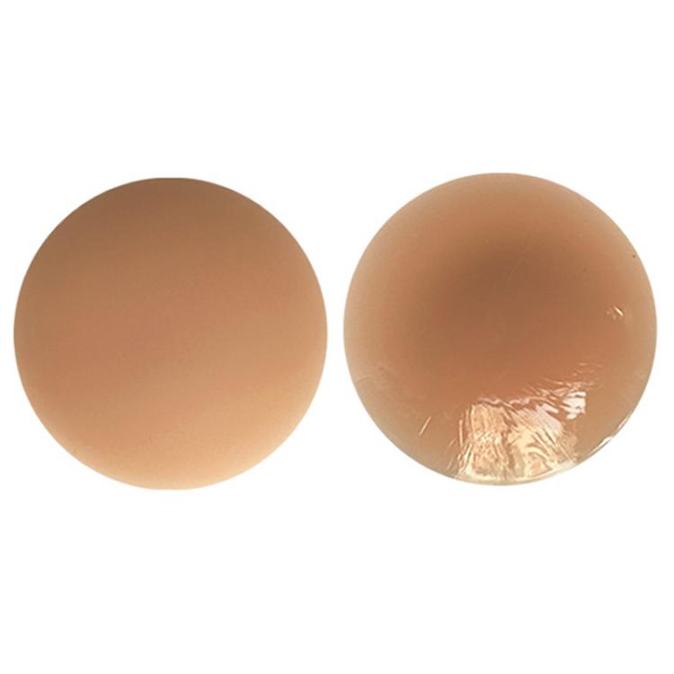 Ultra-thin Invisible Anti-bump Silicone Breast Stickers, Size: 13cm(Wheat skin)