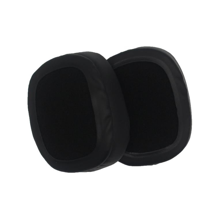 1pair Headphones Sponge Earmuffs Headset Cover For Edifier HECATE G5 / G50 / G35(Black Leather)