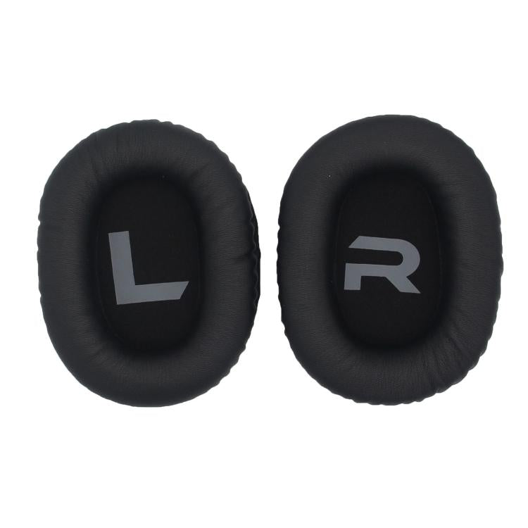 For Somic G936N / G936Pro Commander 1pair Headphones Earmuffs Sponge Covers(Black Leather)
