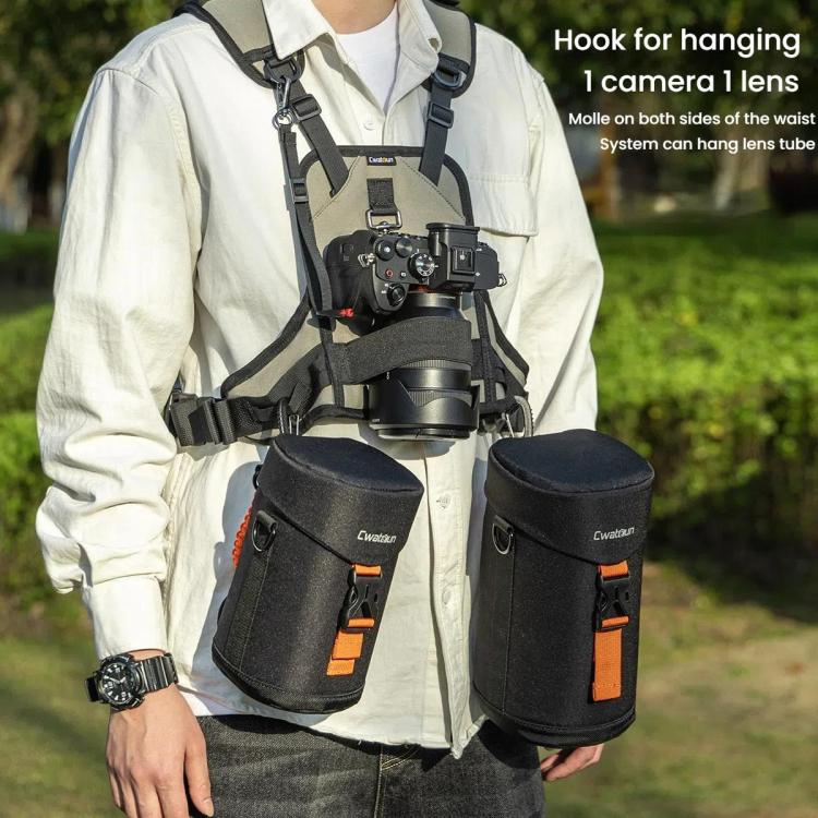 Cwatcun D182 Camera Strap Vest Outdoor Stress Relief DSLR Camera Quick Release Vest - free shipping - PMC TechLife - Order now!