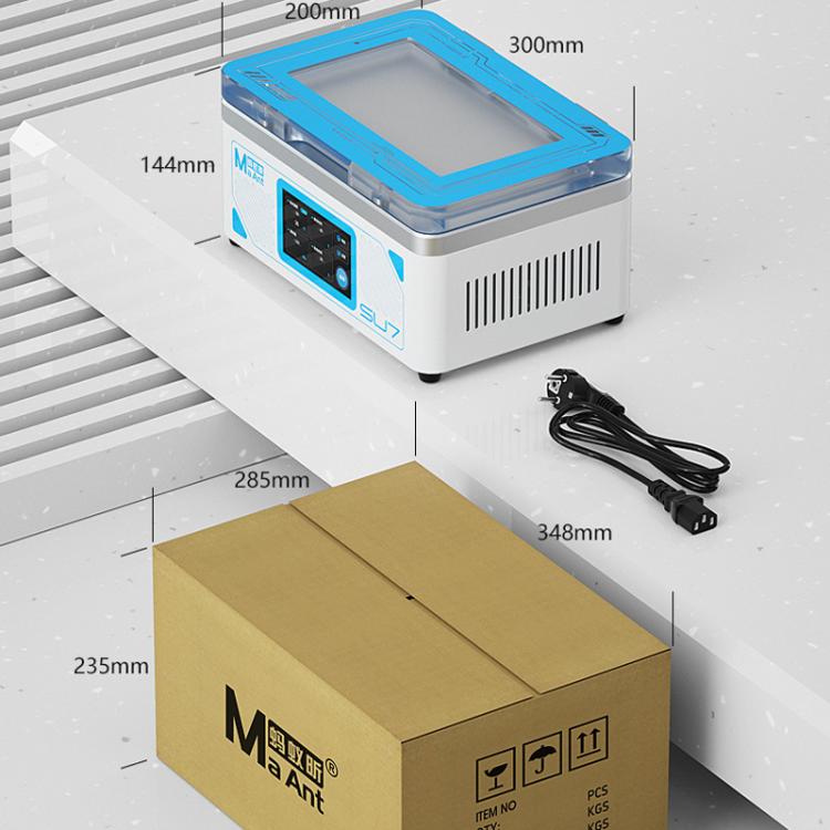 MaAnt SU7 Cell Phone Repair Curved Screen Pressing Machine Flat Panel LCD Screen Vacuum Laminating Machine, EU Plug - free shipping - PMC TechLife - Order now!