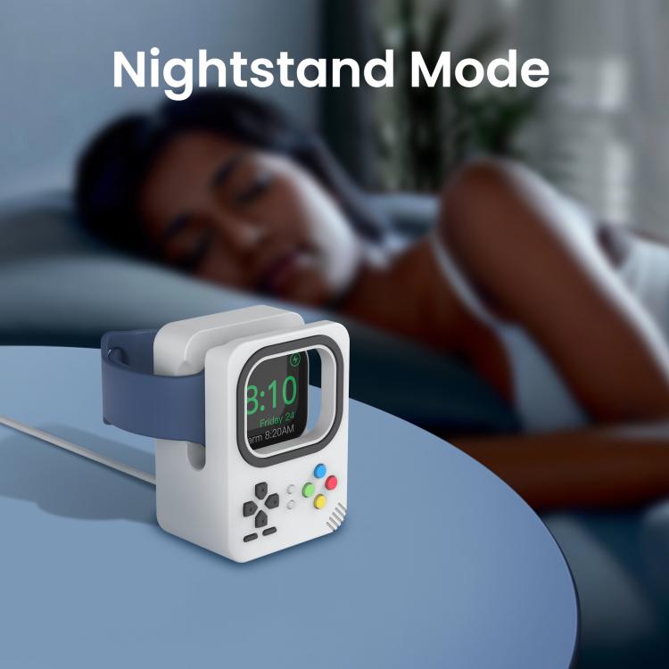 For Apple Watch AhaStyle DD05 Silicone Mini Charging Stand, Without Charger(Gray) - free shipping - PMC Jewellery - Order now!