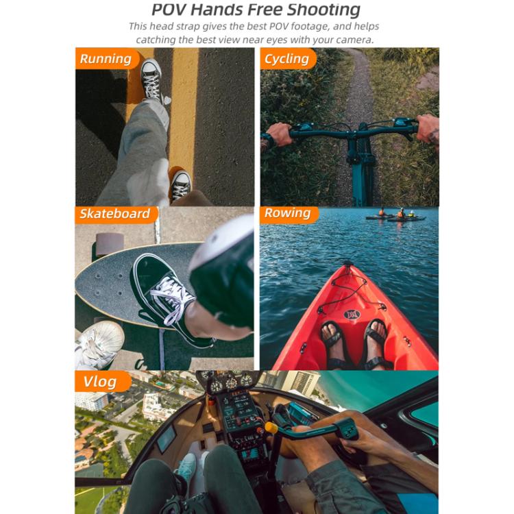 Sunnylife XD742 360 Degree Universal Sports Camera Chest Strap Mount(Gray) - free shipping - PMC Jewellery - Order now!