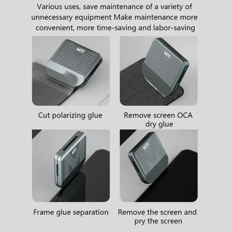 MaAnt MY-116 Magnetic Double-sided Blade Fixed Fixture Cell Phone Repair Removal Screen Shoveling Degumming Knife(Without Blade)
