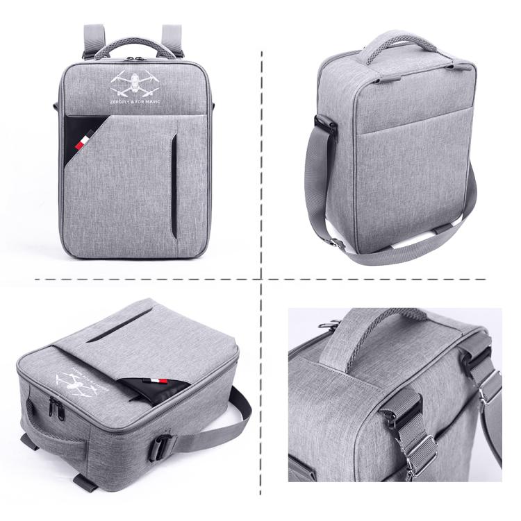 For DJI Mavic 4 Pro / RC 2 Backpack Shoulder Bag EVA Carrying Case(Gray)