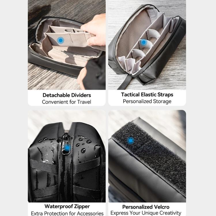 For DJI Osmo Pocket 3 Creator Combo TELESIN Universal Portable Storage Bag Carrying Case(Black) - free shipping - PMC Jewellery - Order now!