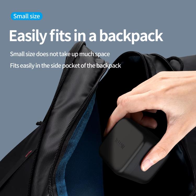 For GoPro HERO13 Black TELESIN 3 Slots Charging Case Compact Storage Box(Black) - free shipping - PMC Jewellery - Order now!