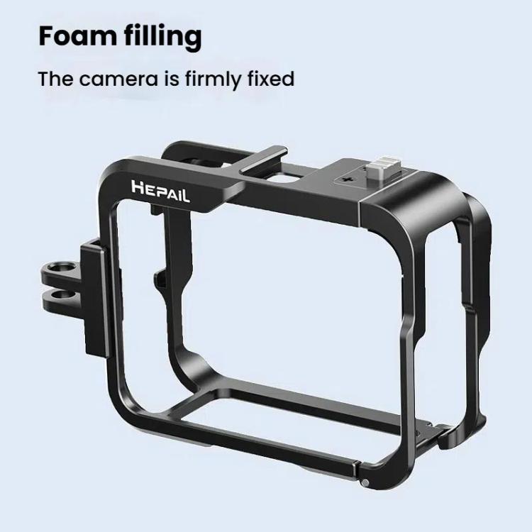 For Insta360 Ace HEPAIL AC-25 Metal Rabbit Cage Camera Frame Accessories