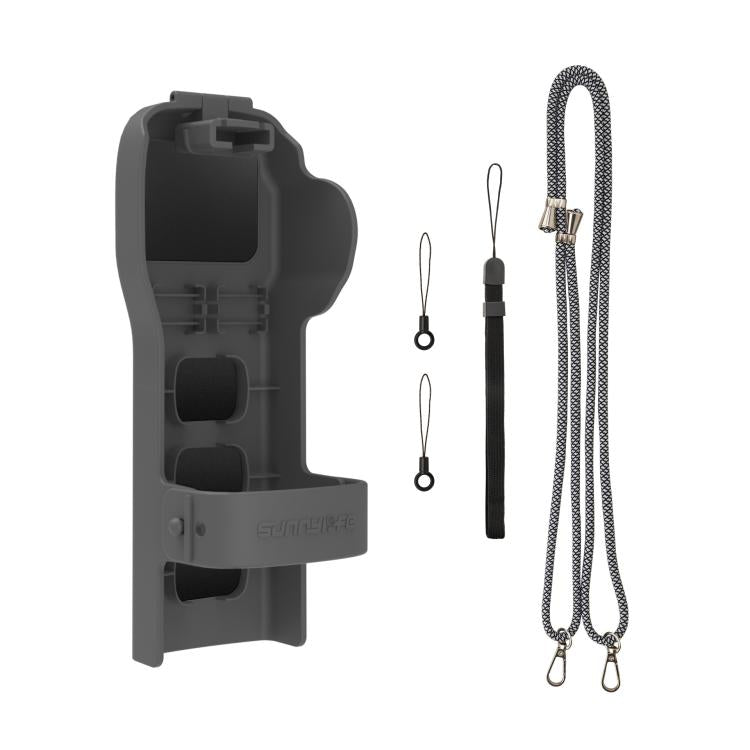 For DJI Osmo Pocket 3 Sunnylife OP3-K990 Protective Cover Body Filter Storage Top Cover Protective Case(Gray)