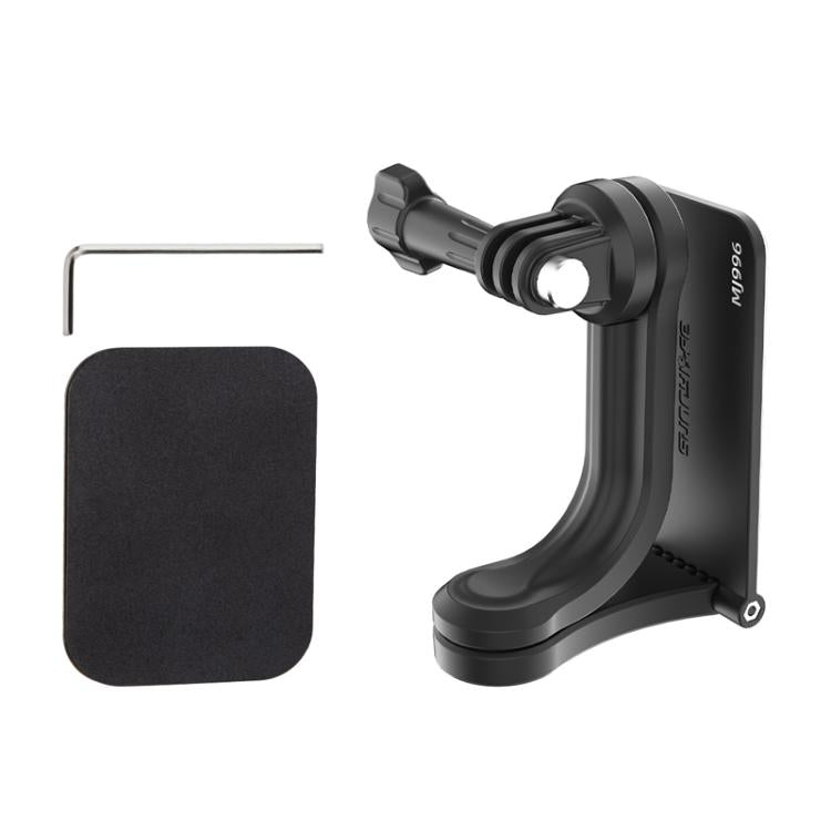 Sunnylife MJ996 Sports Camera Multi-Axis Rotating Magnetic Mount(Black)