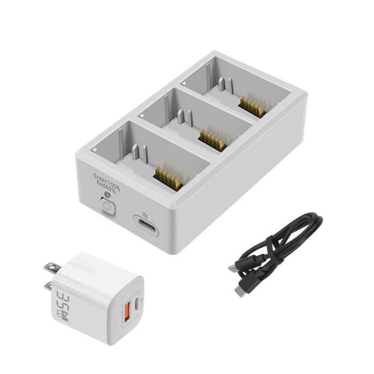 YX 3-Way Battery Charger For DJI Mini 4 Pro/Mini 3/Mini 3 Pro Charging Hub 35W US Plug