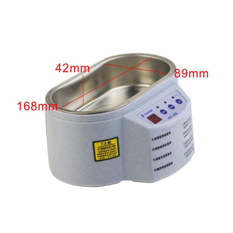 SUNSHINE 968 Mini Jewellery Glasses Cleaner Ultrasonic Cleaner US Plug