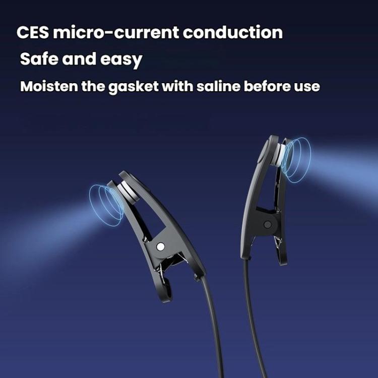 M008 Ear Clip Sleep Aid Device Smart Microcurrent Pulse Pressure Relief Sleep Device