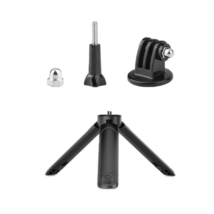 Flymile Extendable Mini Tripod With 1/4-Inch Screw For Action Cameras Nut Adapter Set