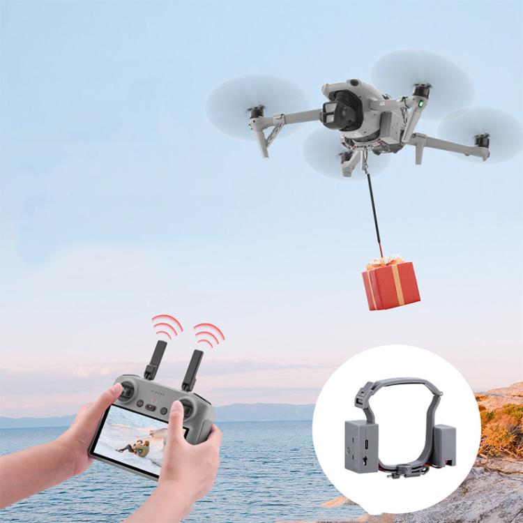 For DJI AIR 3S/AIR 3 BRDRC Drone Airdrop Accessories(Dark Gray) - free shipping - PMC TechLife - Order now!